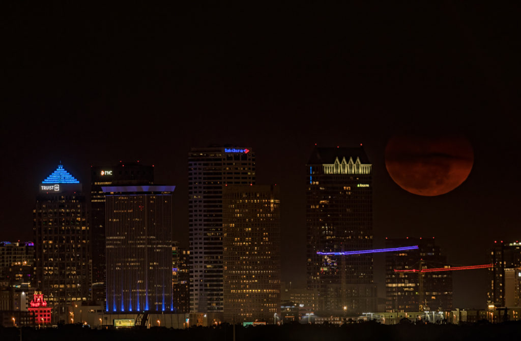 Red Moon Rising in Tampa 5