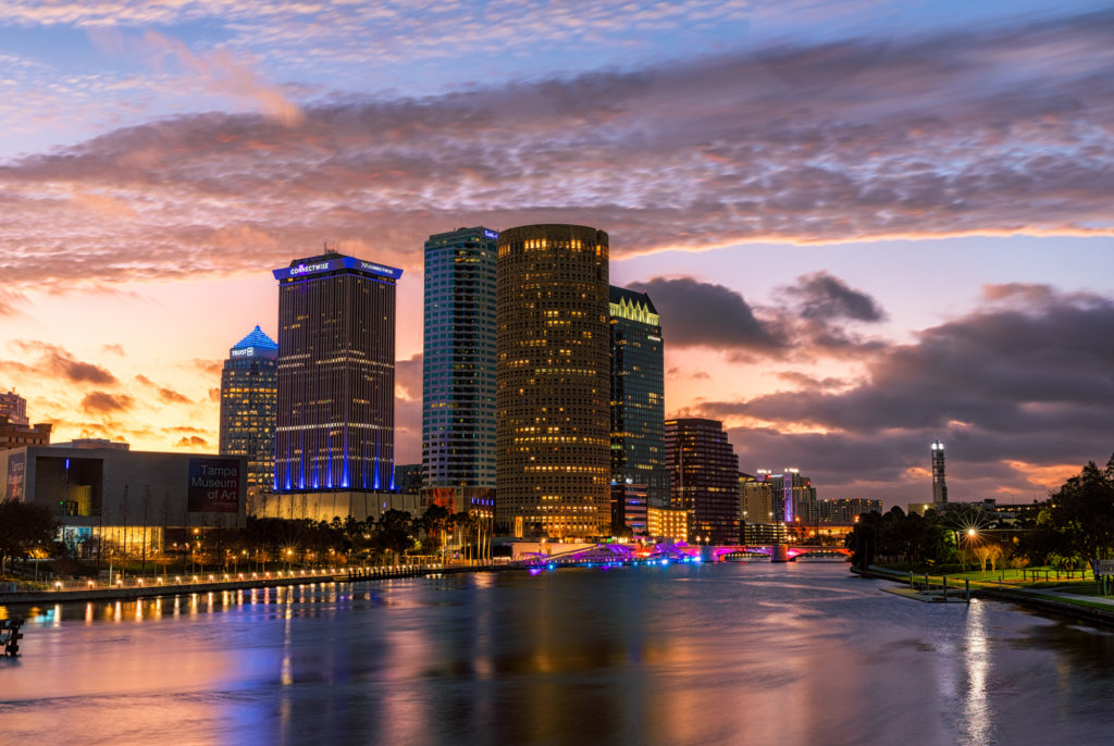 Colorful Tampa Sunrise